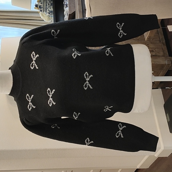 New Nanette Lepore Bow Sweater Size S - Picture 1 of 8